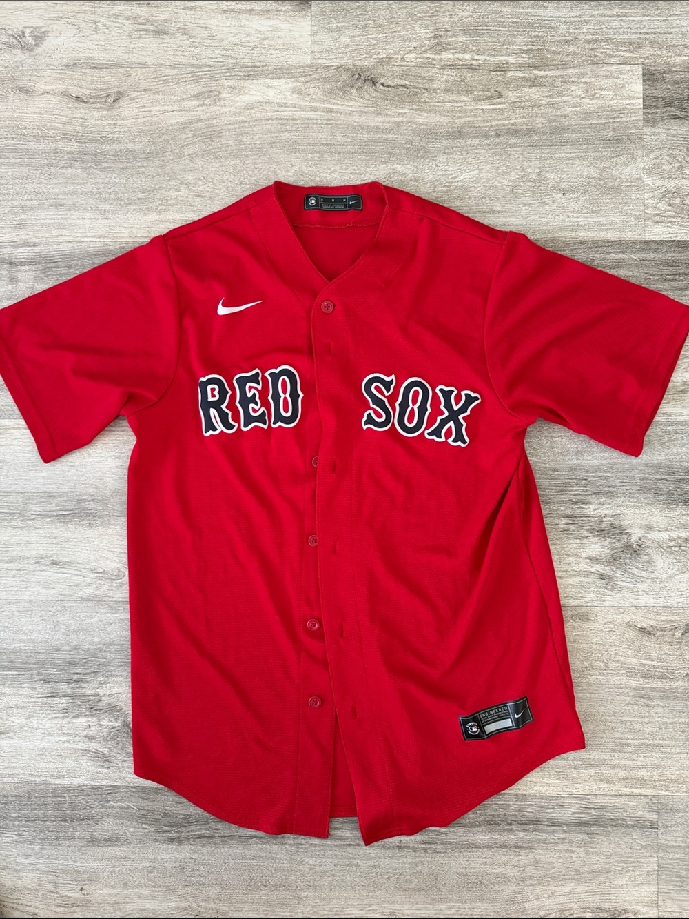Nike Red Boston Red Sox Men's Baseball Jersey